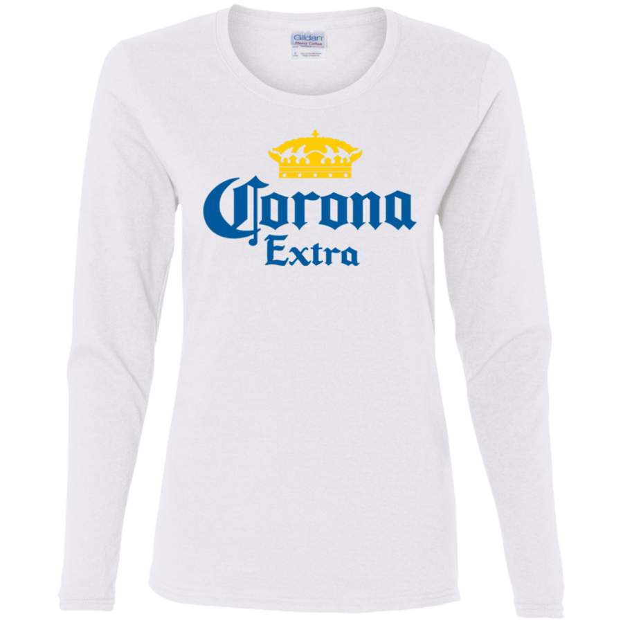 AGR Corona Extra Ladies’ Cotton LS T-Shirt