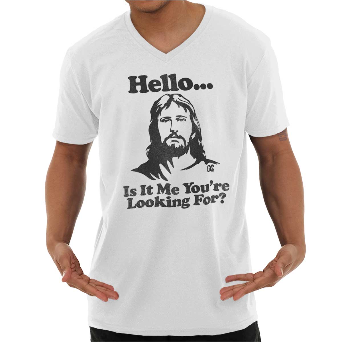 Jesus Richie V-Neck T Shirt