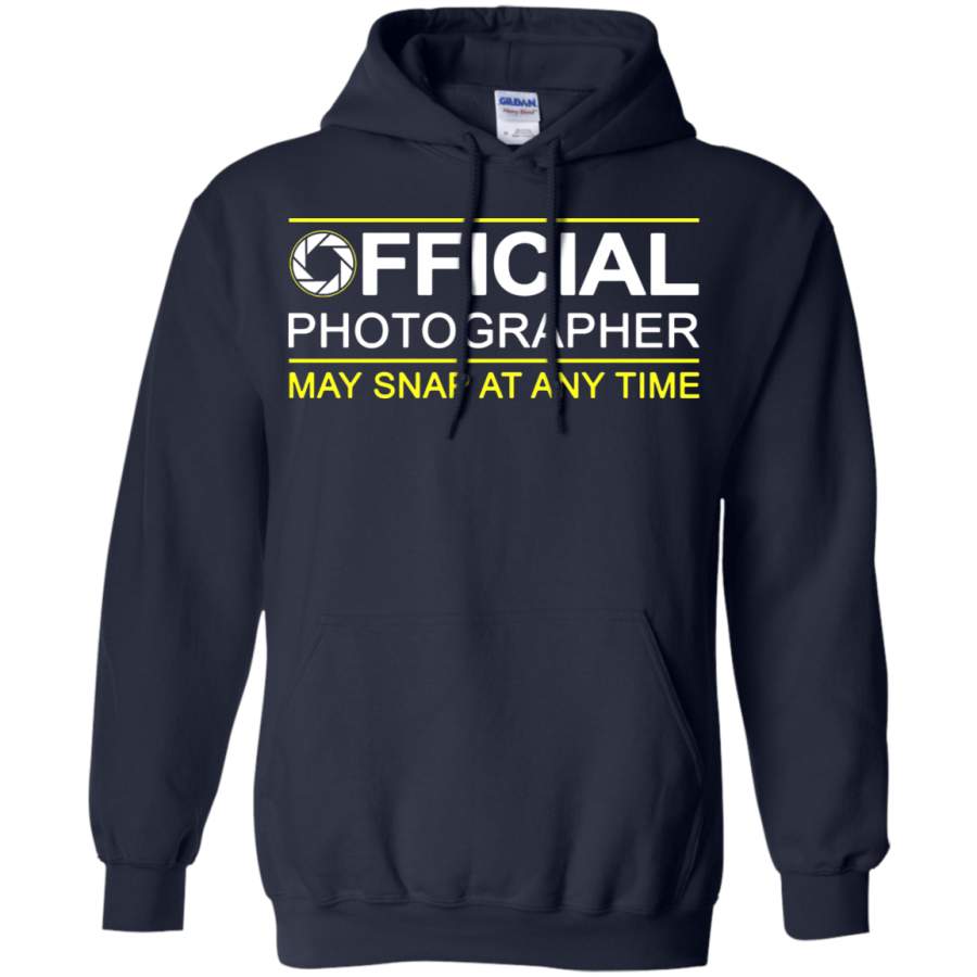 AGR Official Photographer May Snap At Any Time Hoodie