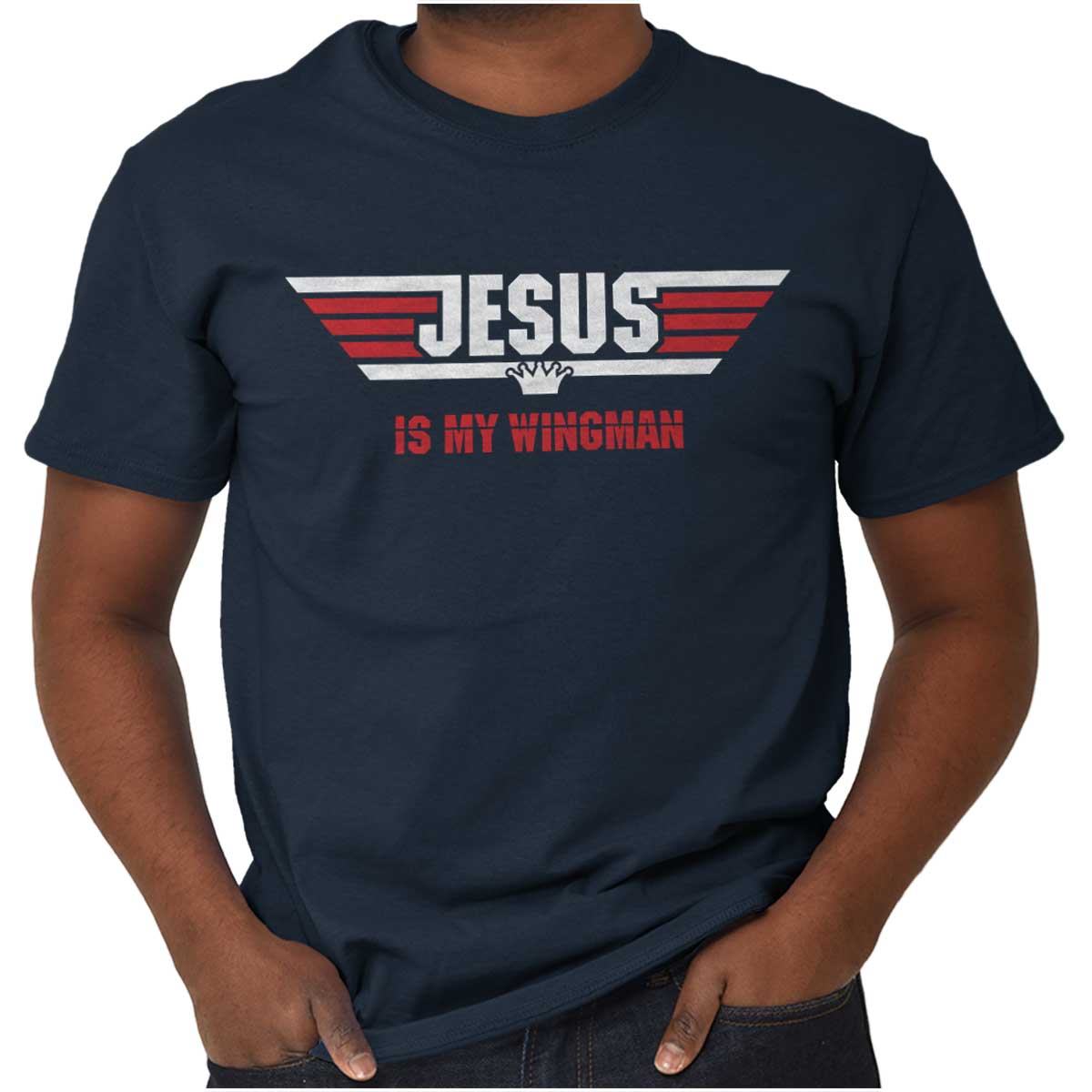 Jesus Is My Wingman T Shirt