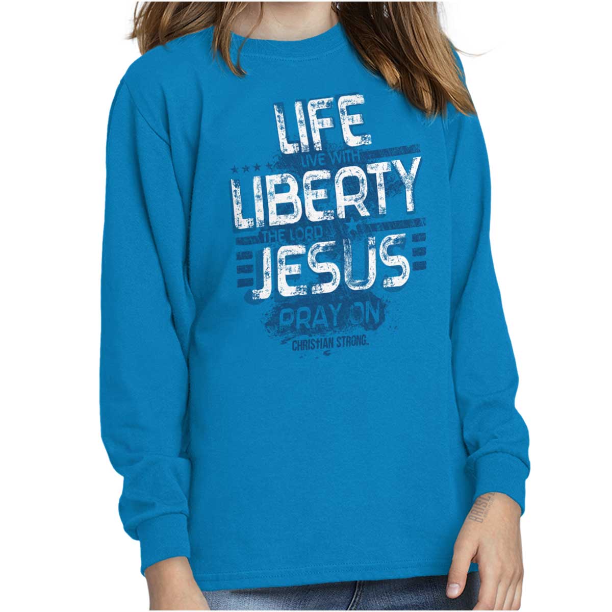 Live Liberty Youth Long Sleeve T Shirt