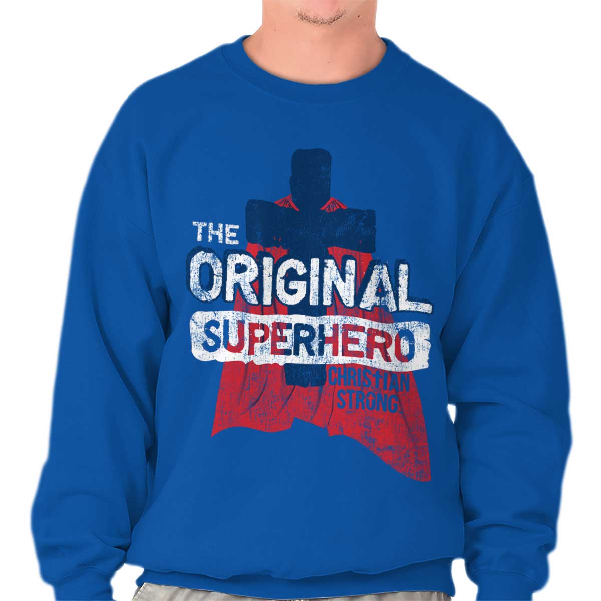 Original Superhero Crewneck Sweatshirt