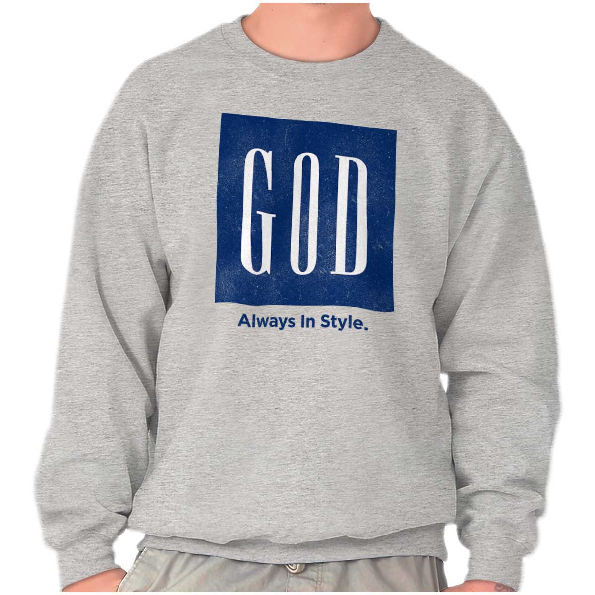 God In Style Crewneck Sweatshirt