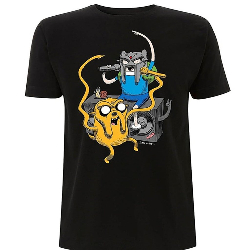 Que Adventure Time X Mf Doom Shirt For Trendy Fans Unisex Shirt