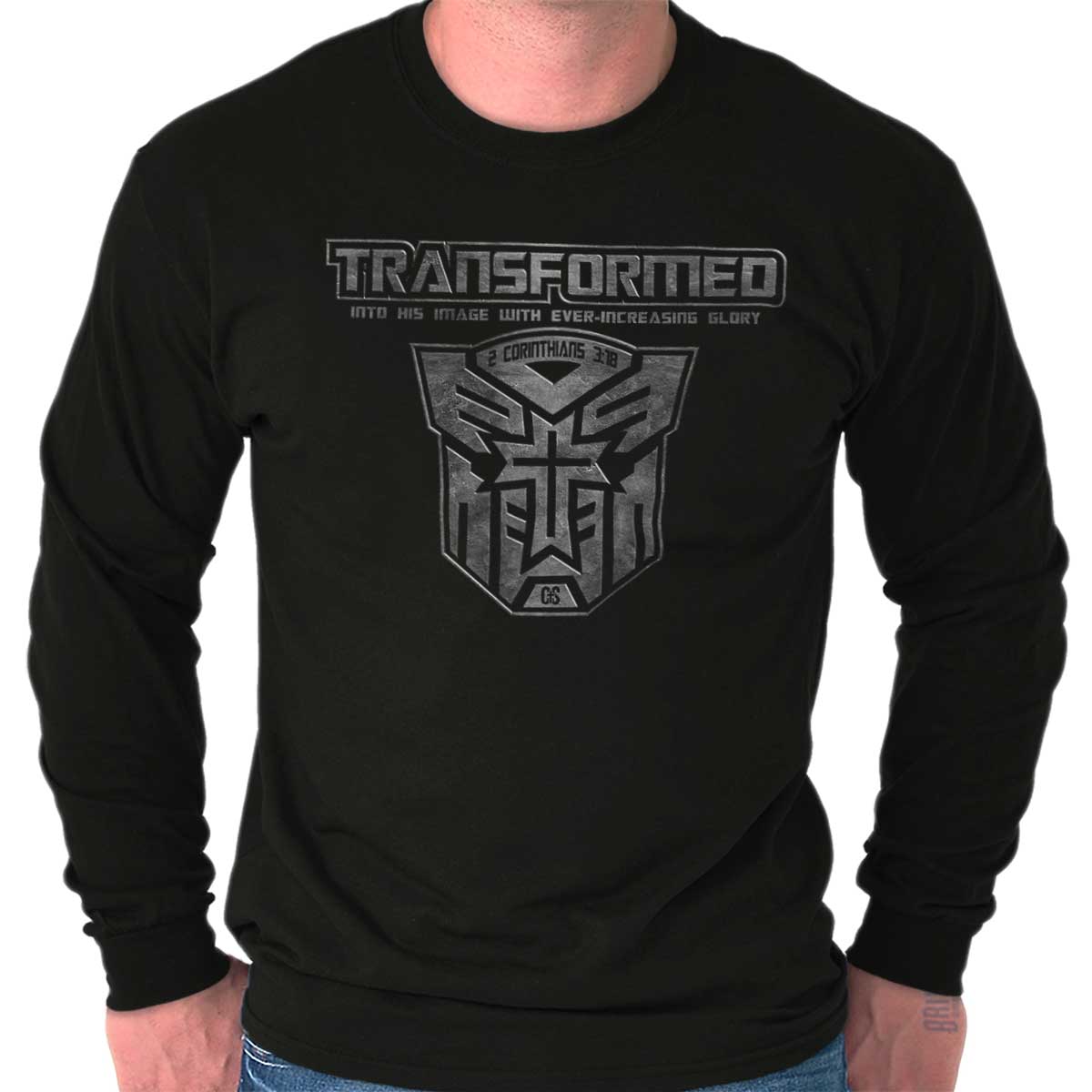 Transformed Christian Long Sleeve T Shirt