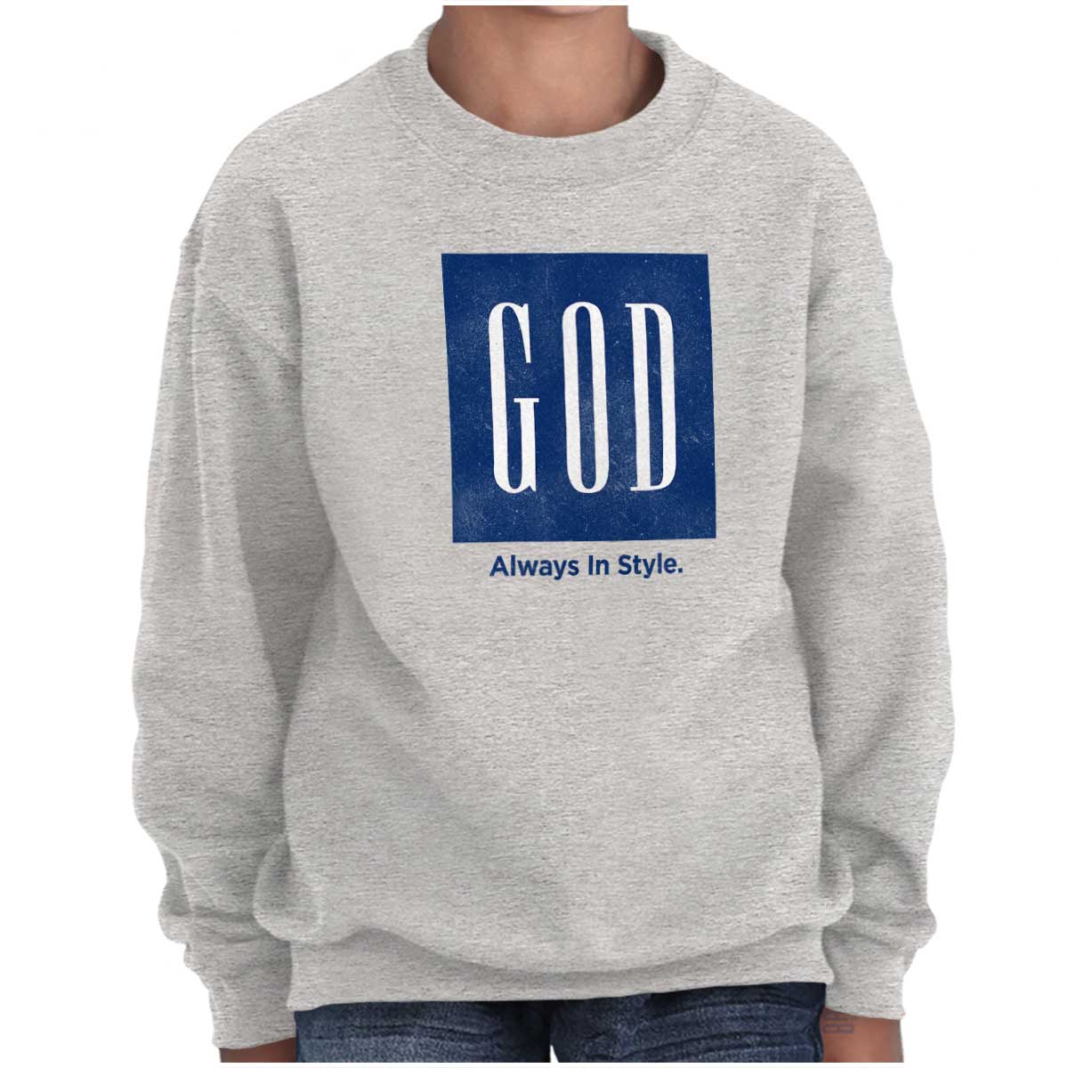 God In Style Youth Sweatshirt