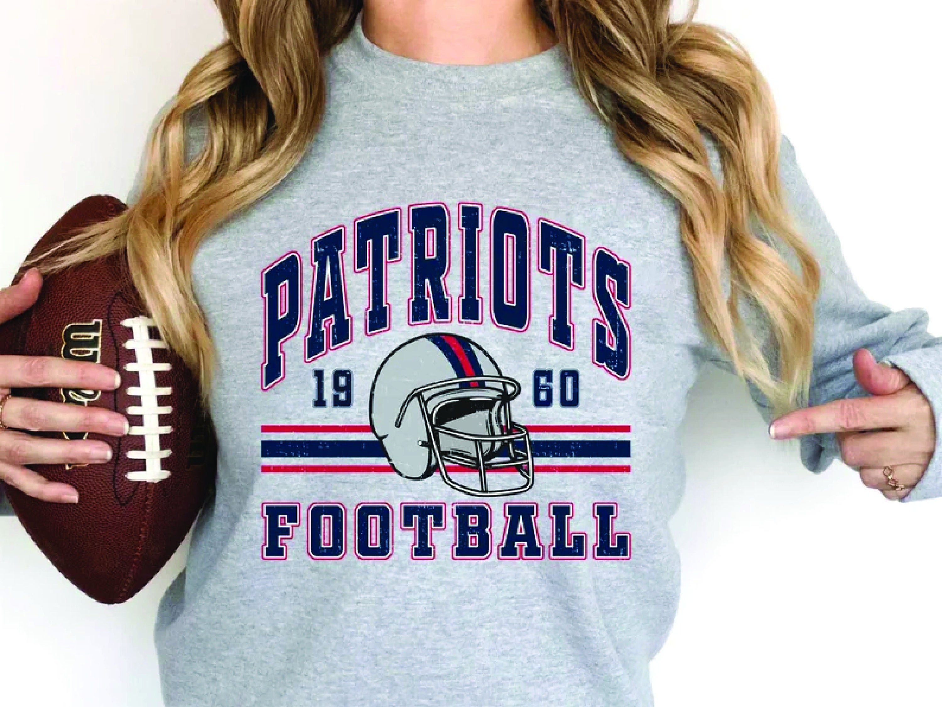 Vintage New England Football Sweatshirt, Sundays Gameday New England Shirt, Gift for New England, New England Sweatshirt, Go Pats Sweatshirt