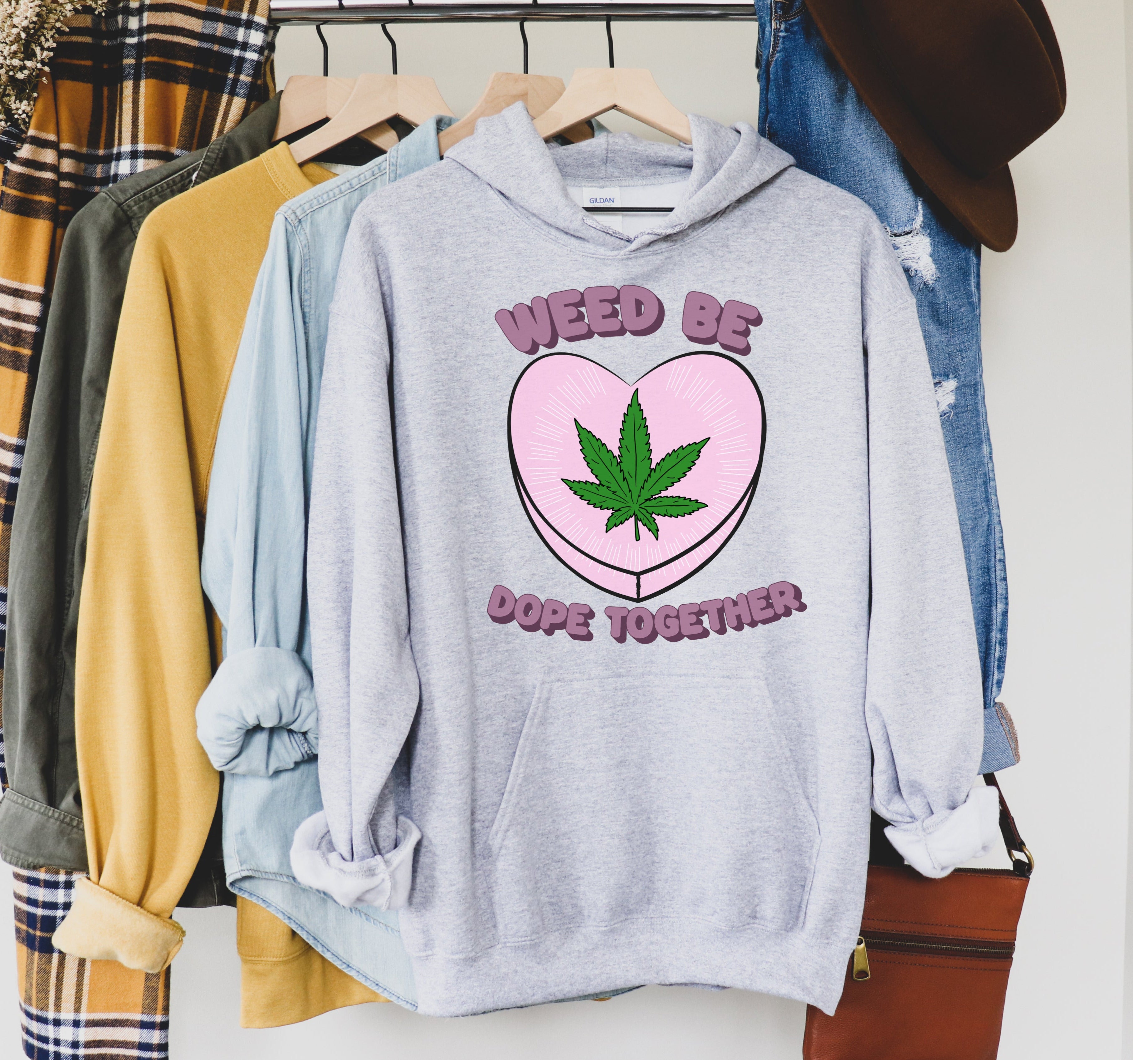 Weed Be Dope Together Hoodie