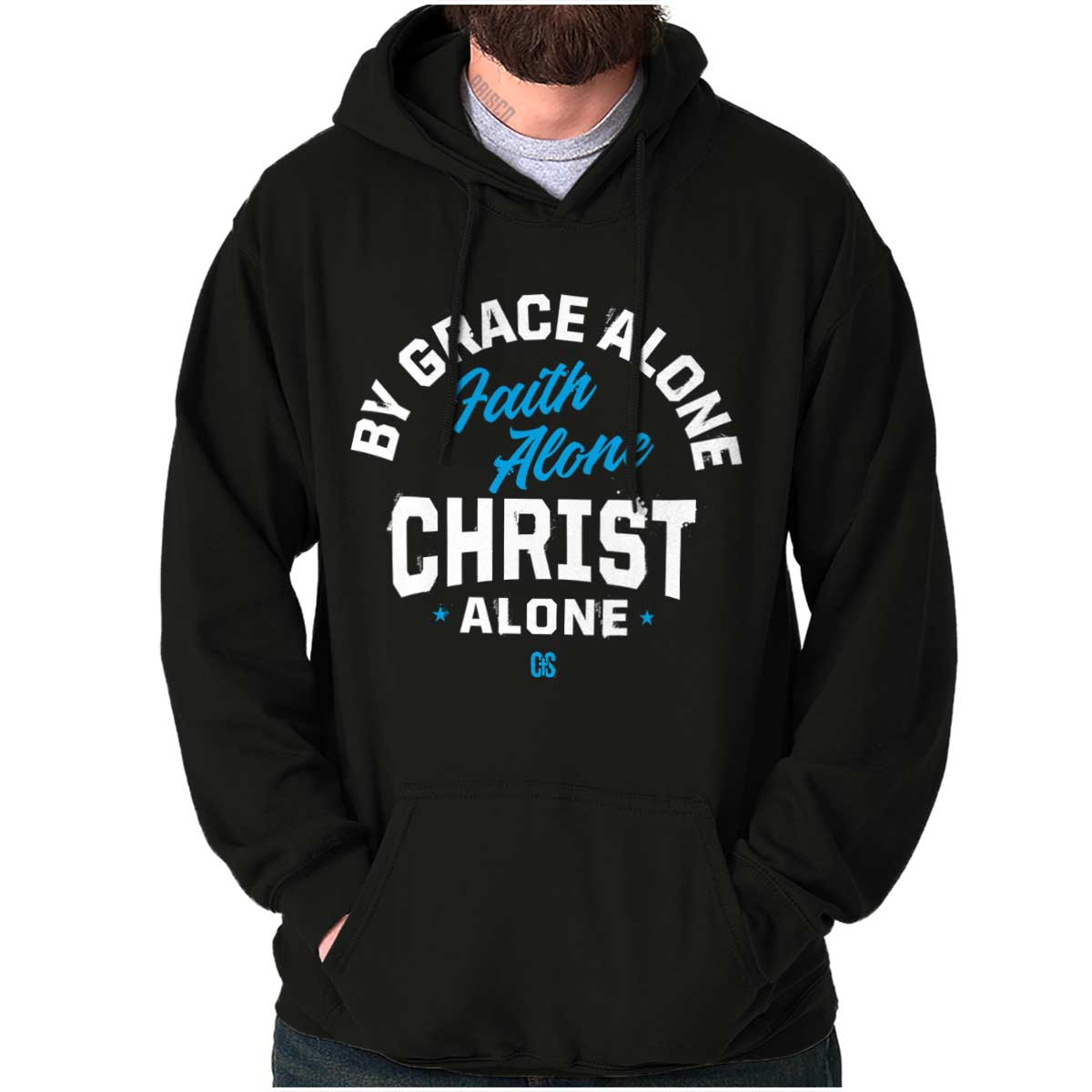 Grace Faith Christ Alone Hoodie