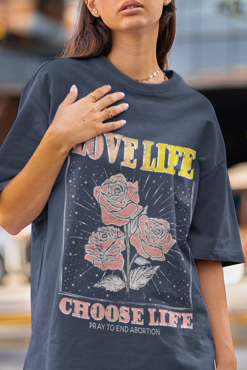 Pro Life Shirt Choose Life Bible Verse Shirt Love Like Jesus T-shirt Pray Shirt Catholic Shirt Faith Based Shirt Prayer Shirt