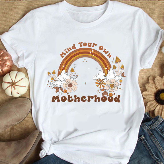 Mother’s Day – Mother’s Day 2024 – Mind Your Own Motherhood Shirt, Groovy Mama Shirt, Family Matching Shirt – Personalized Shirt