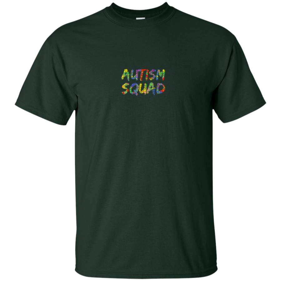 AGR Autism Squad Shirt Cute Colorful Puzzle Tee for Family Class