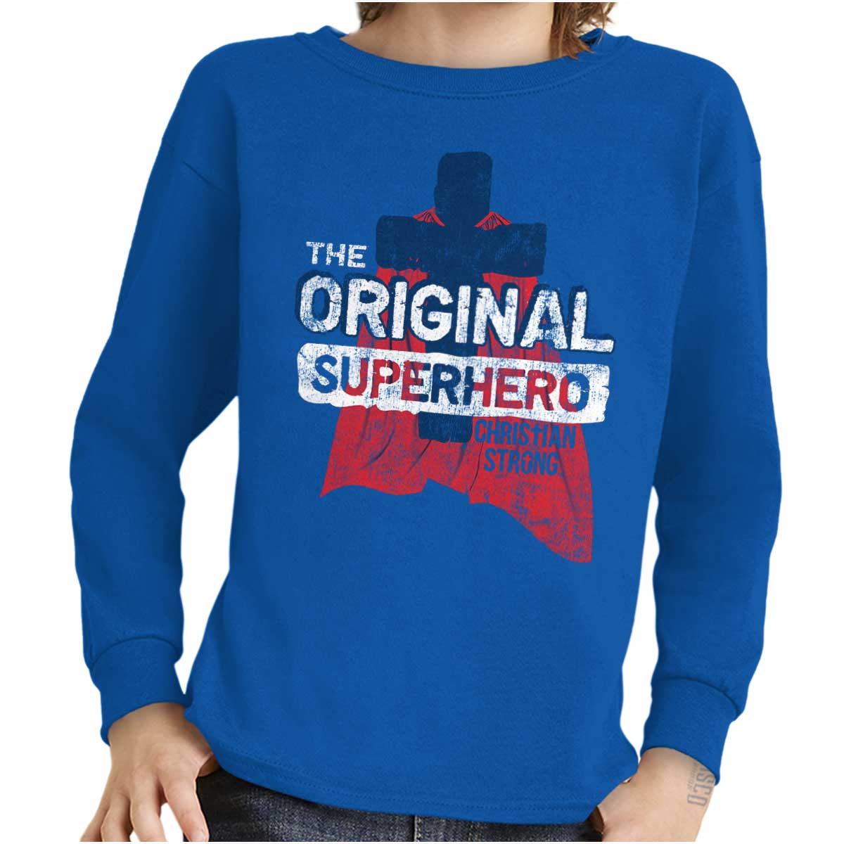 Original Superhero Youth Long Sleeve T Shirt