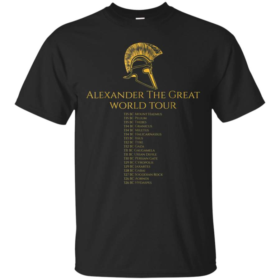 AGR Ancient History Shirt – Alexander The Great World Tour