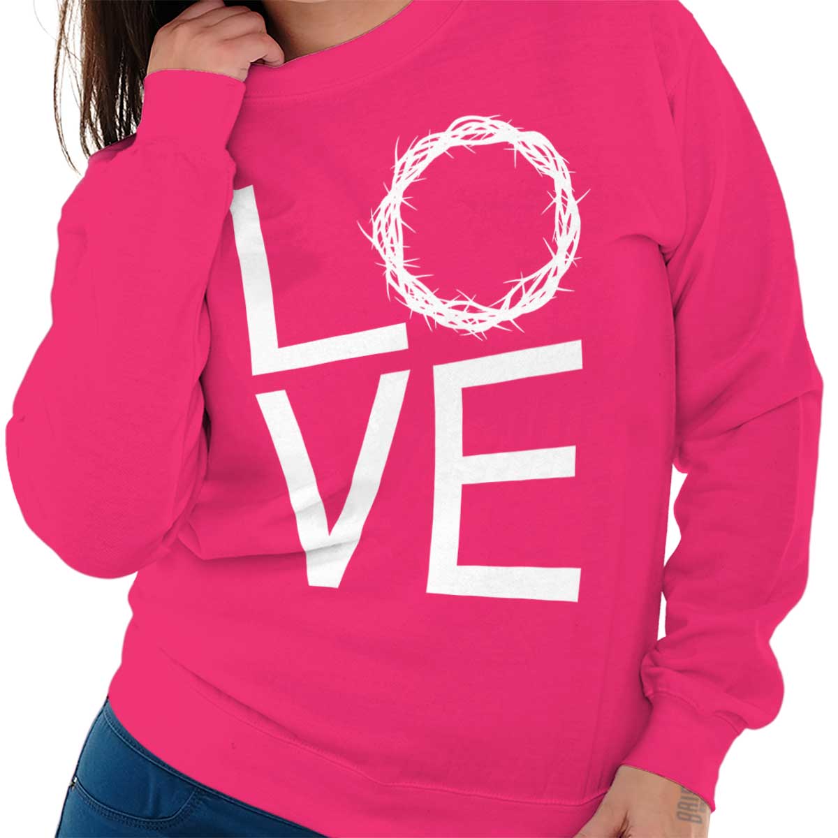 Love Crown Crewneck Sweatshirt