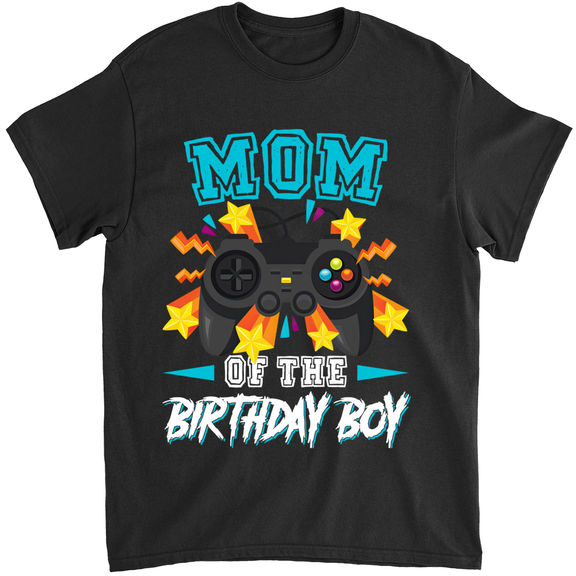 Mother’s Day – Mother’s Day 2024 – Mom of the Birthday Boy Shirt, Mother’s Day Shirt, Gamer Mom Shirt, Mom and Boy Shirt – Personalized Shirt