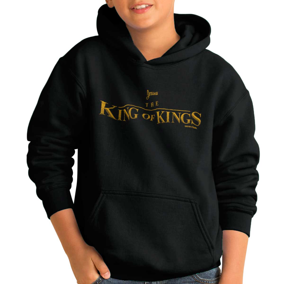 Jesus King Of Kings Youth Hoodie