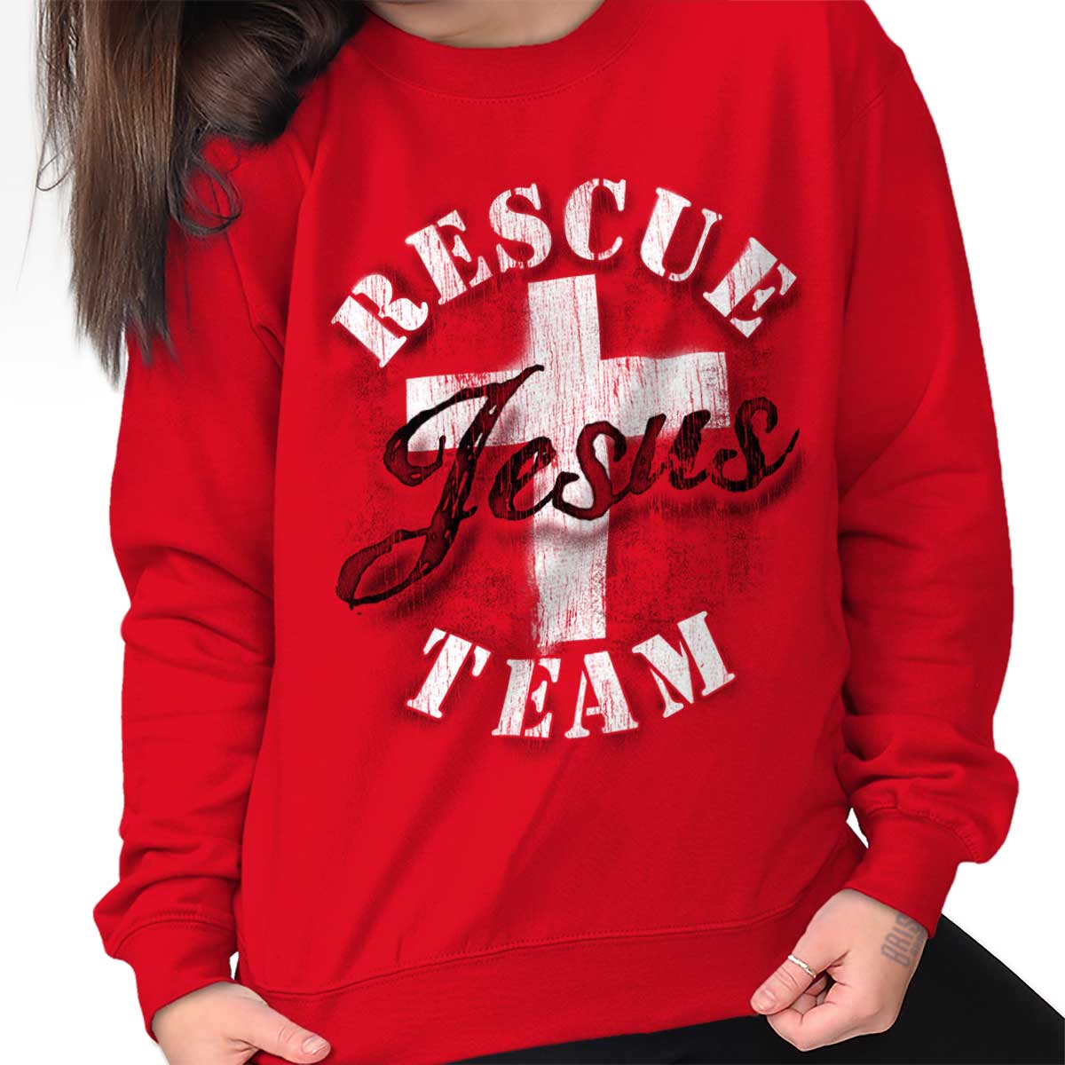 Rescue Team Crewneck Sweatshirt