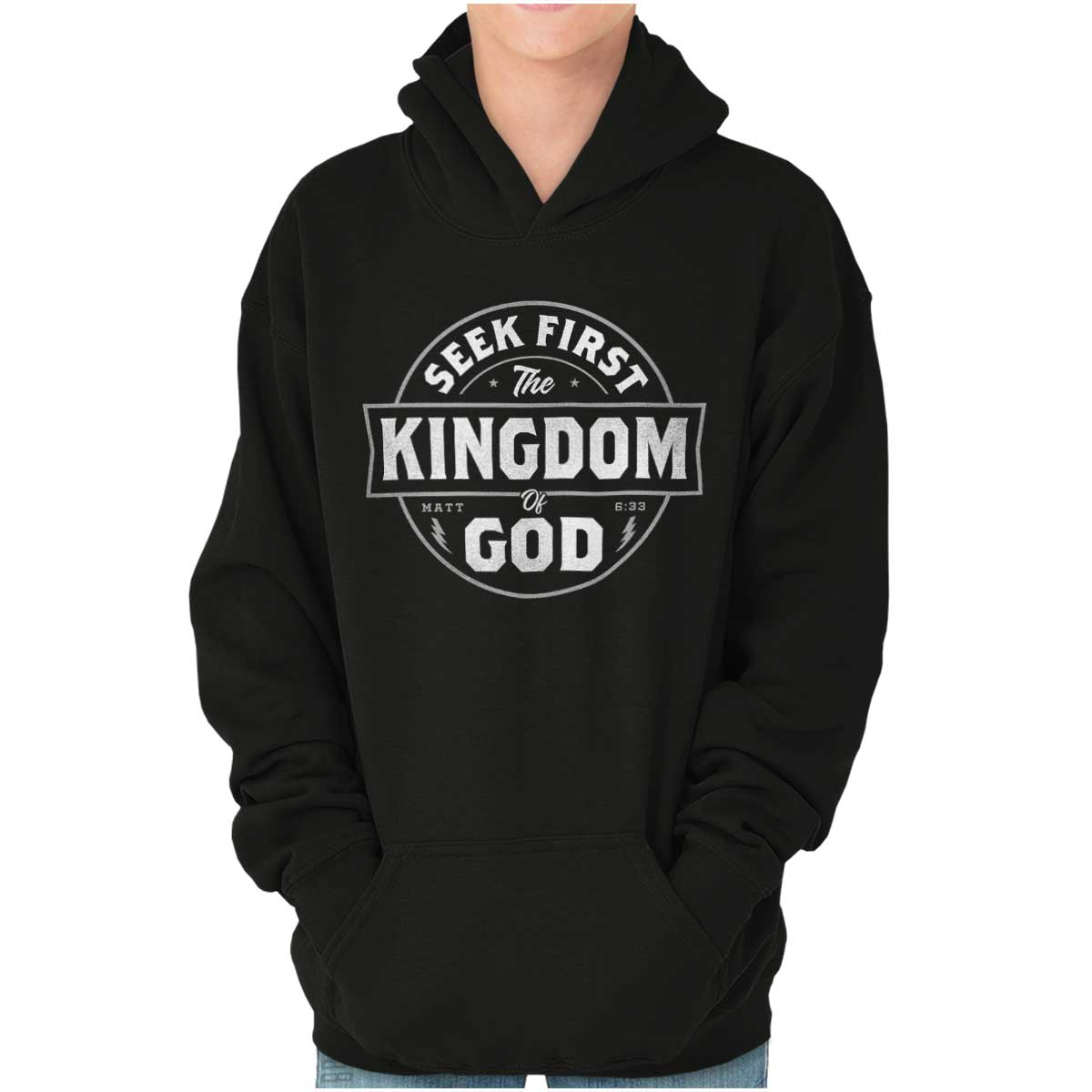 Seek First The Kingdom Youth Hoodie