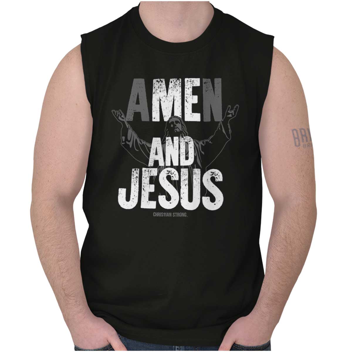 Me And Jesus Sleeveless T Shirt