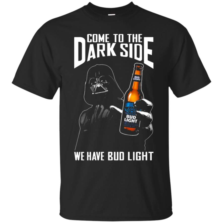 AGR Darth Vader Come To The Dark Side We Have Bud Light Beer T-Shirt