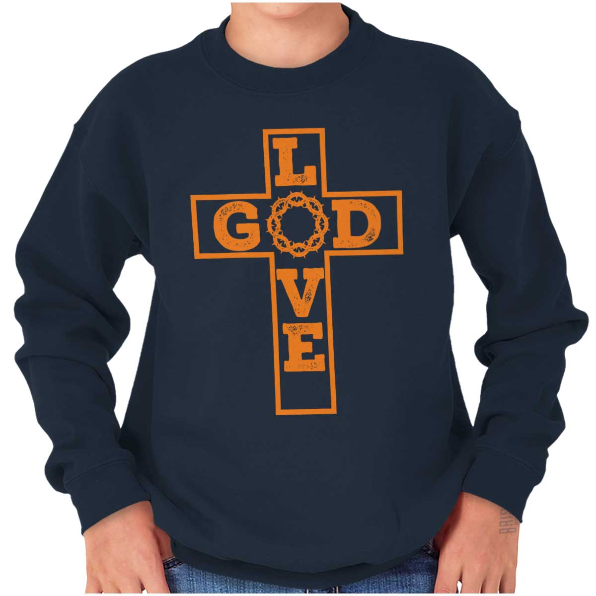 Love God Youth Sweatshirt