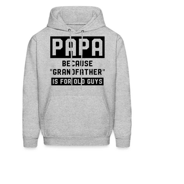 Papa Hoodie. Papa Gift. Dad Hoodie. Fathers Day