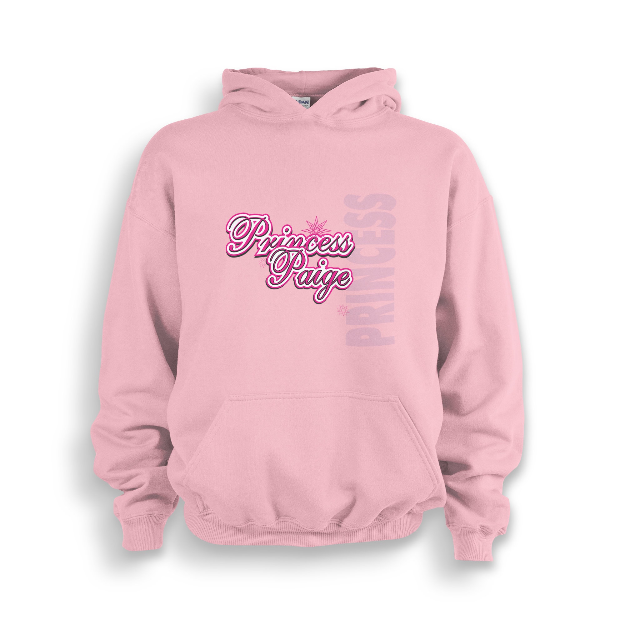 Custom Princess Personalized Youth Hoodie | Customized Name | Birthday | Made To Order With Love