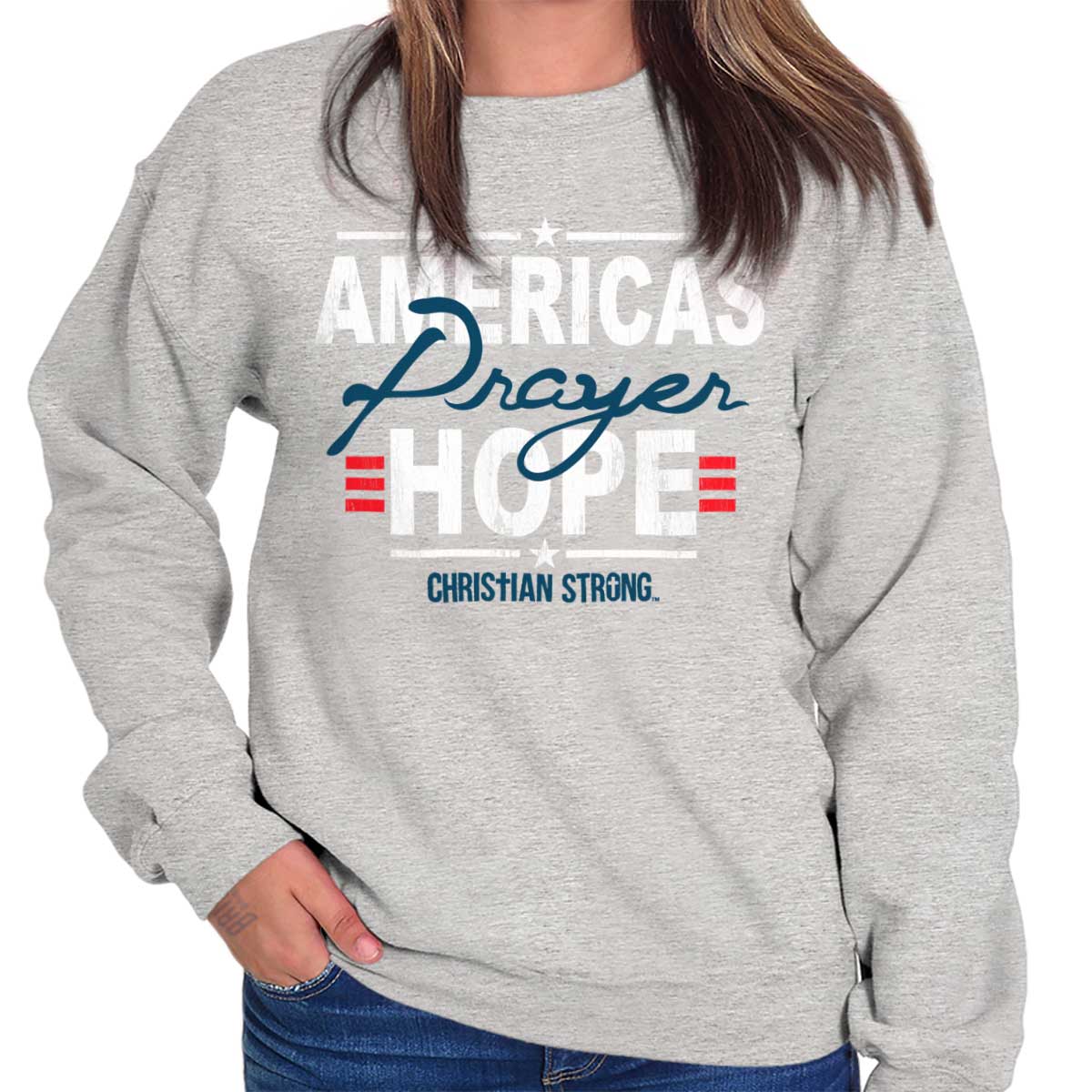 America’S Hope Crewneck Sweatshirt