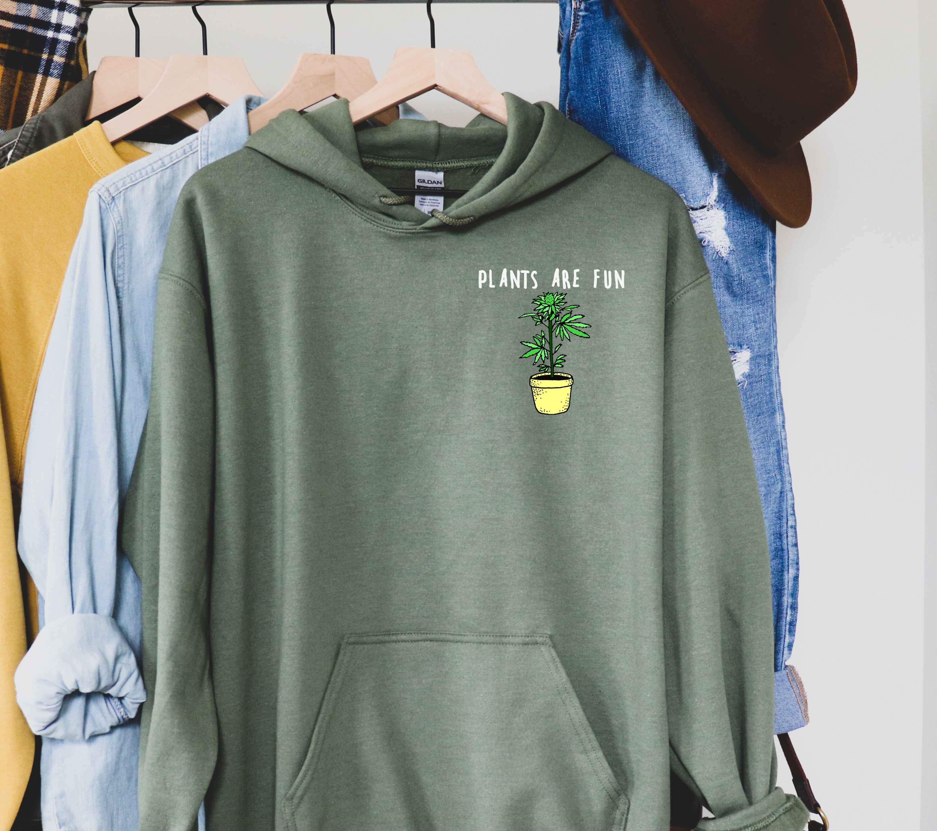 Plants Are Fun Hoodie