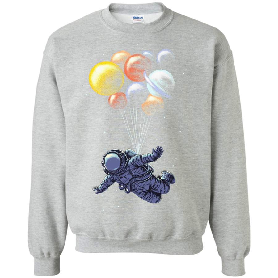 AGR Space Travel Crewneck Pullover Sweatshirt