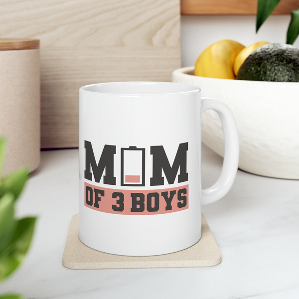 Mom Of 3 Boys, Mothers Day Gift, Mothers Day, Gift For Mom