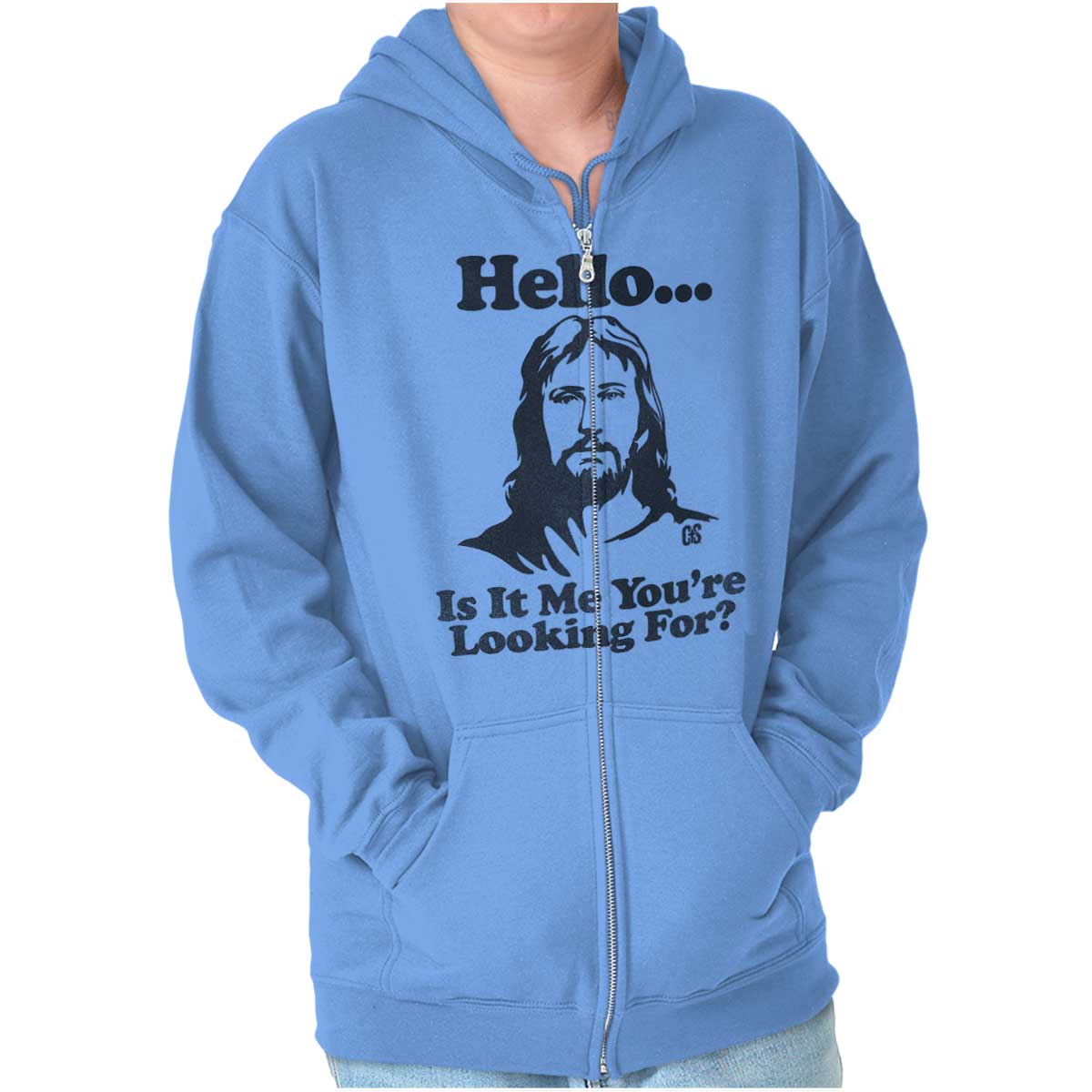 Jesus Richie Zip Hoodie