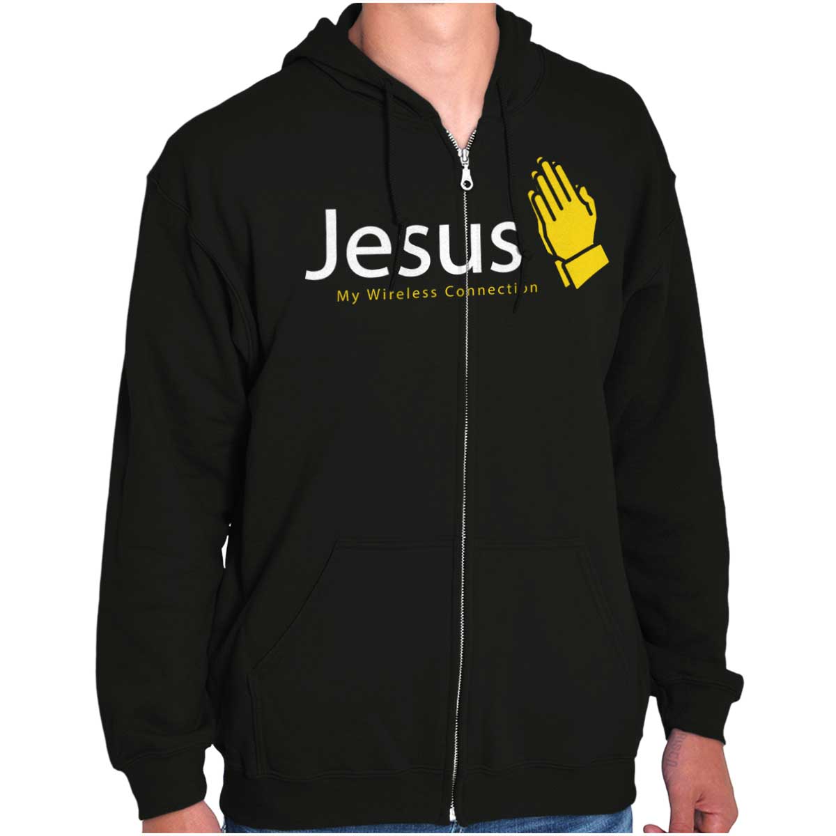 Jesus Connection Zip Hoodie