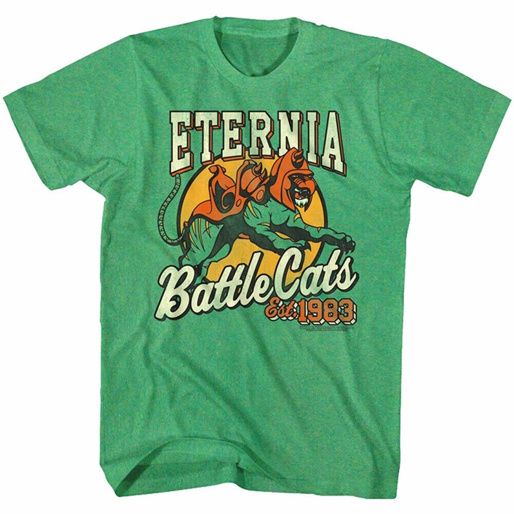 Masters Of The Universe Eternia Battle Cats 1983 Men’s T-shirt Merch