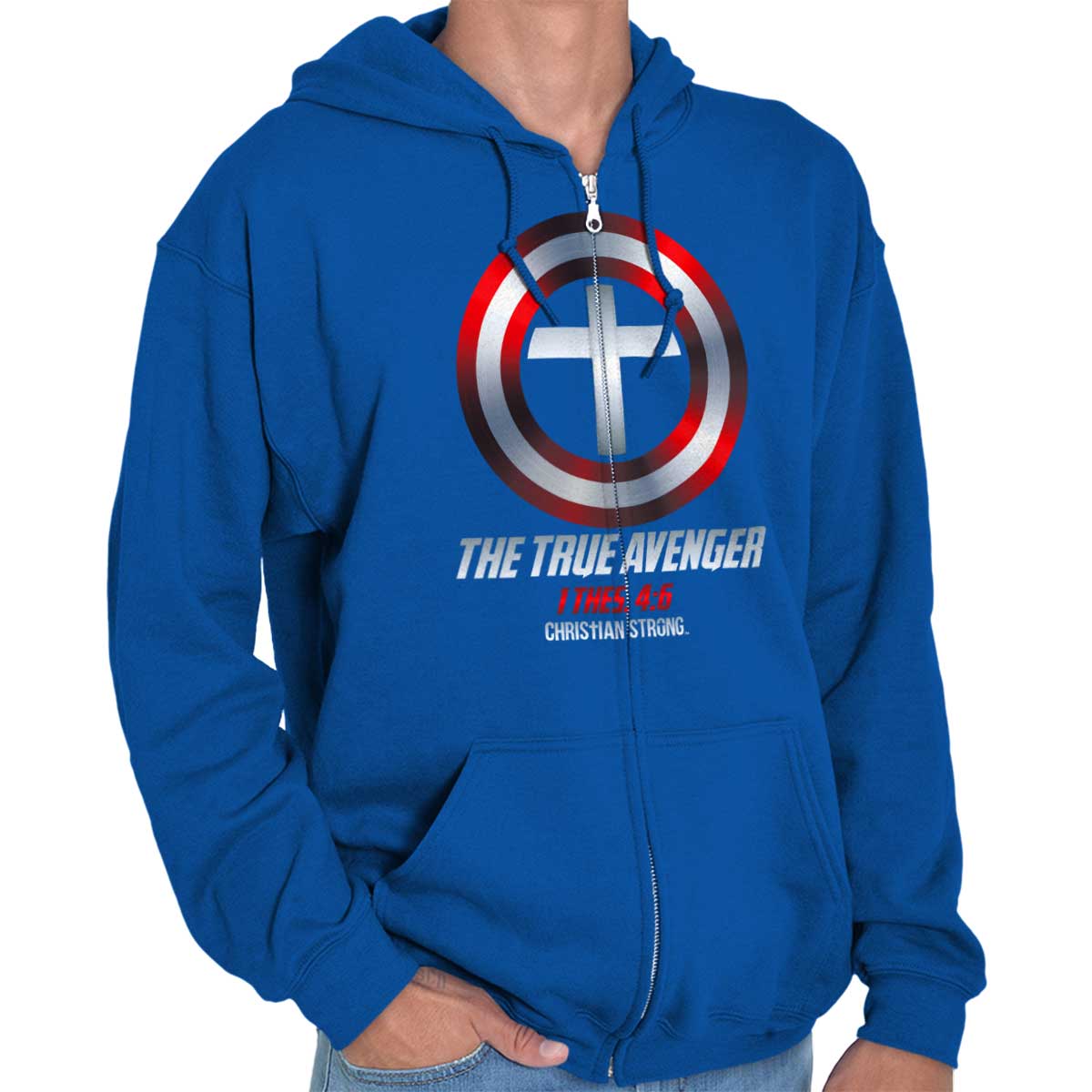 True Avenger Zip Hoodie