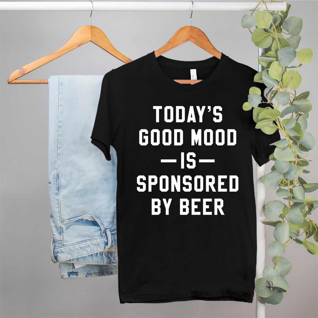 Mood Sponsor By Beer Shirt