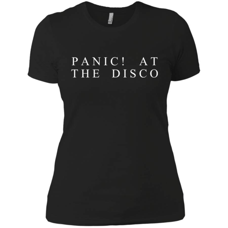 Panic At The Disco Hoodie Classic Band Logo Ladies Premium T-Shirt