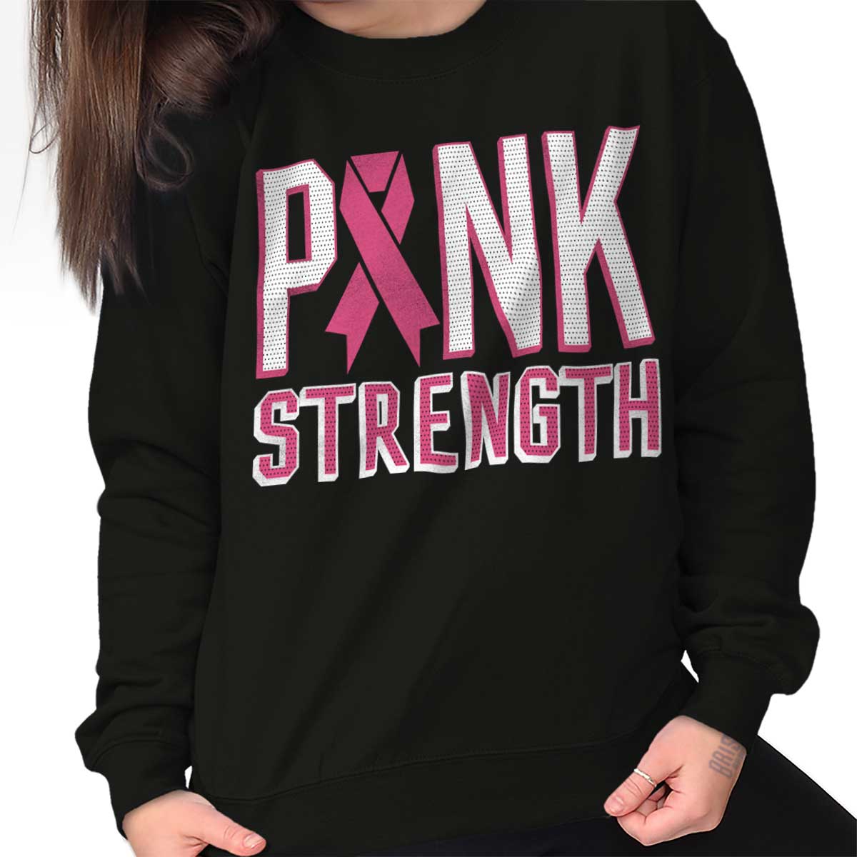 Bca Pink Strength Crewneck Sweatshirt