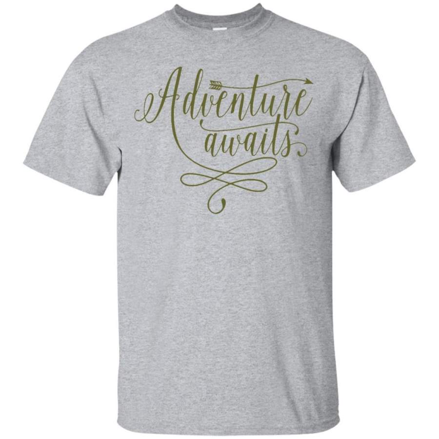 AGR Adventure Awaits – Outdoor Camping, Hiking, Trekking Shirt