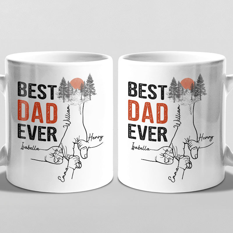 You Are The Best Papa Ever – Family Personalized Custom Mug – Father’s Day, Birthday Gift For Dad, Grandpa