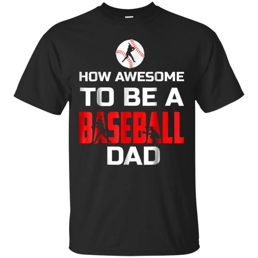 AGR Awesome Baseball Dad Funny Shirt Gift Father Day Grandpa