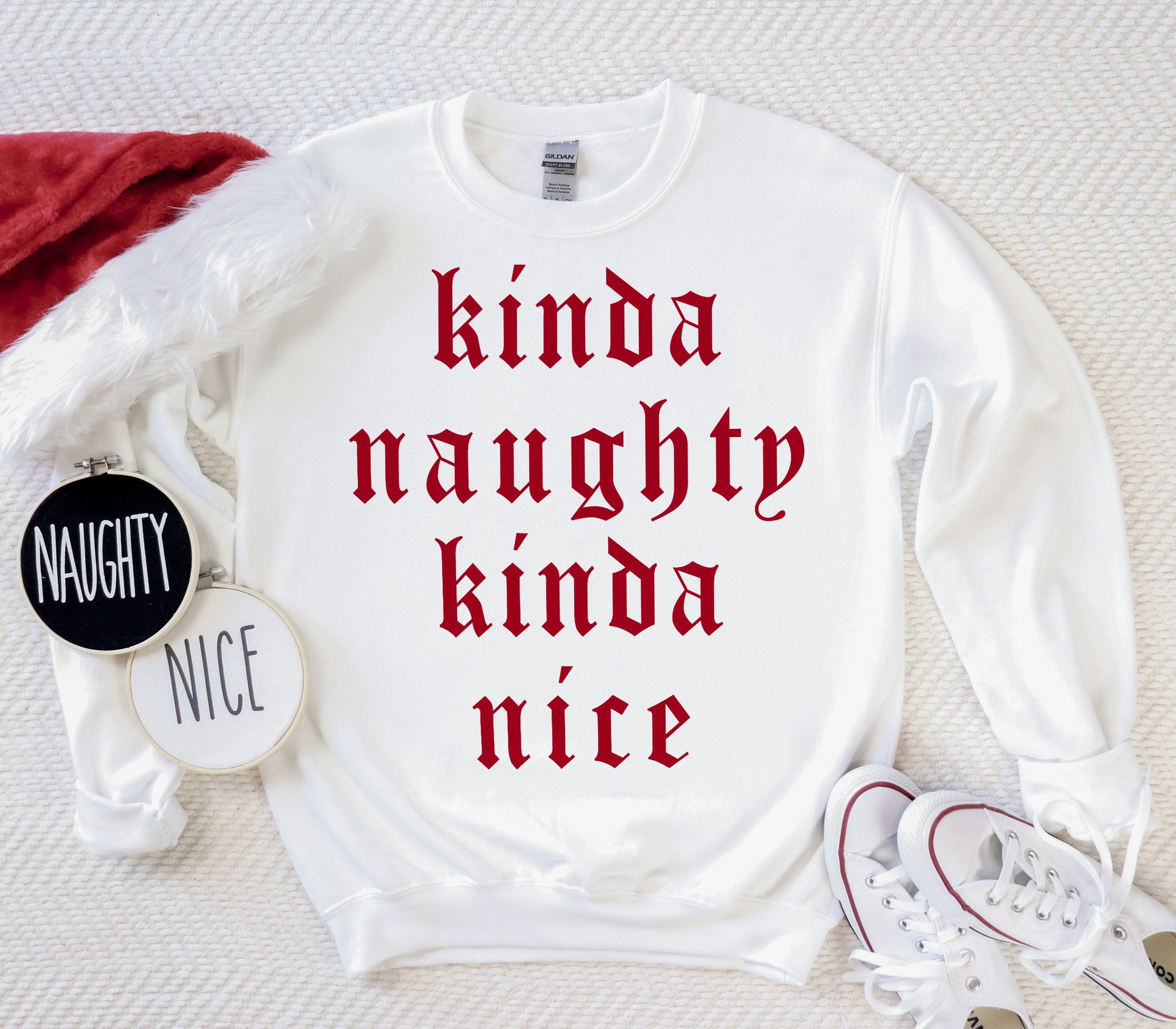 Kinda Naughty Kinda Nice Sweatshirt