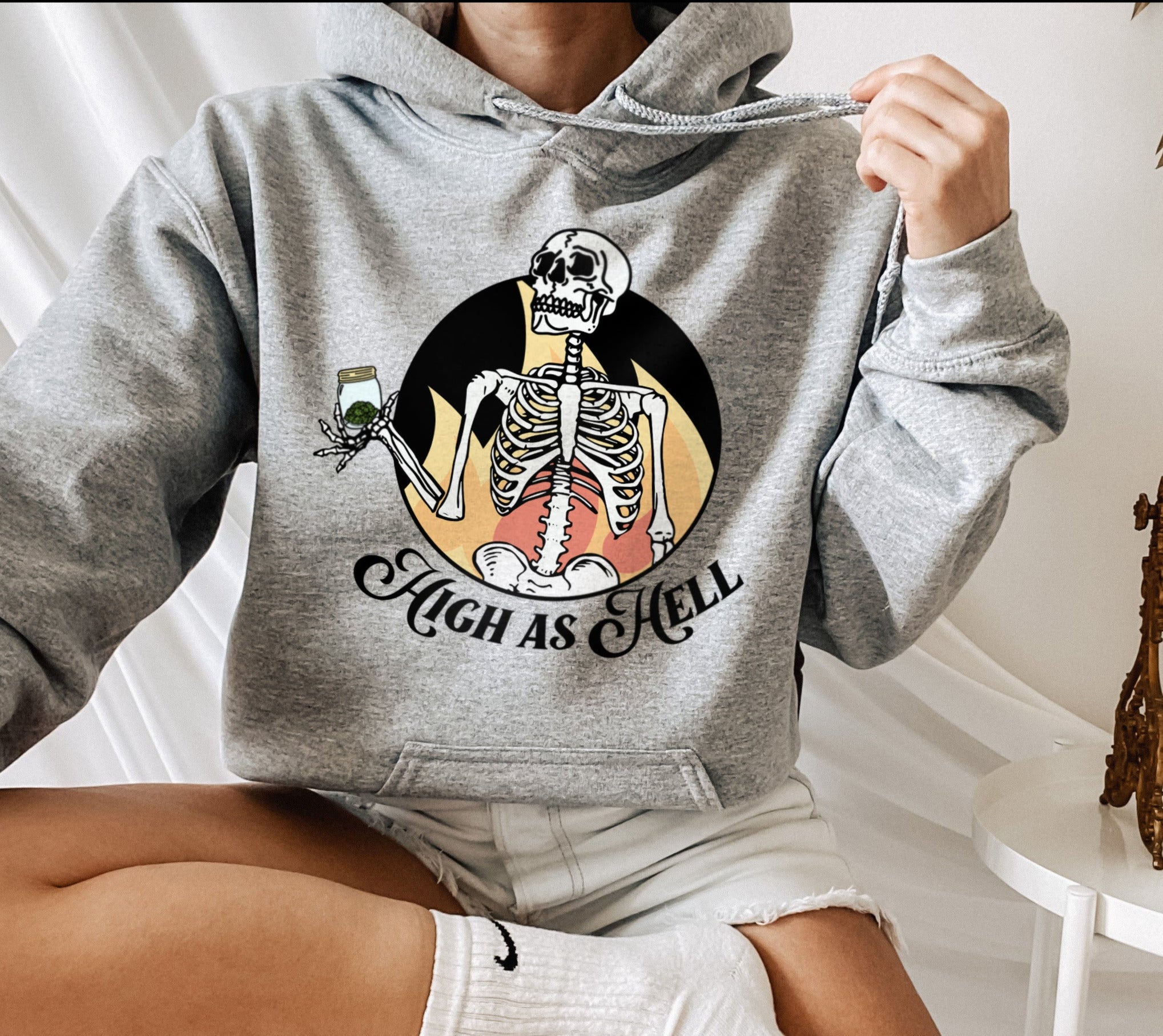 High As Hell Hoodie