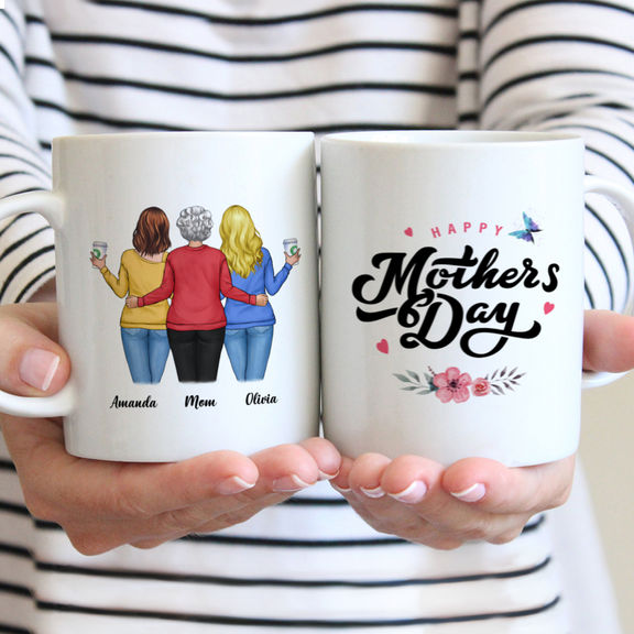 Lovin’ Mother – Happy Mother’s Day! – Personalized Mug