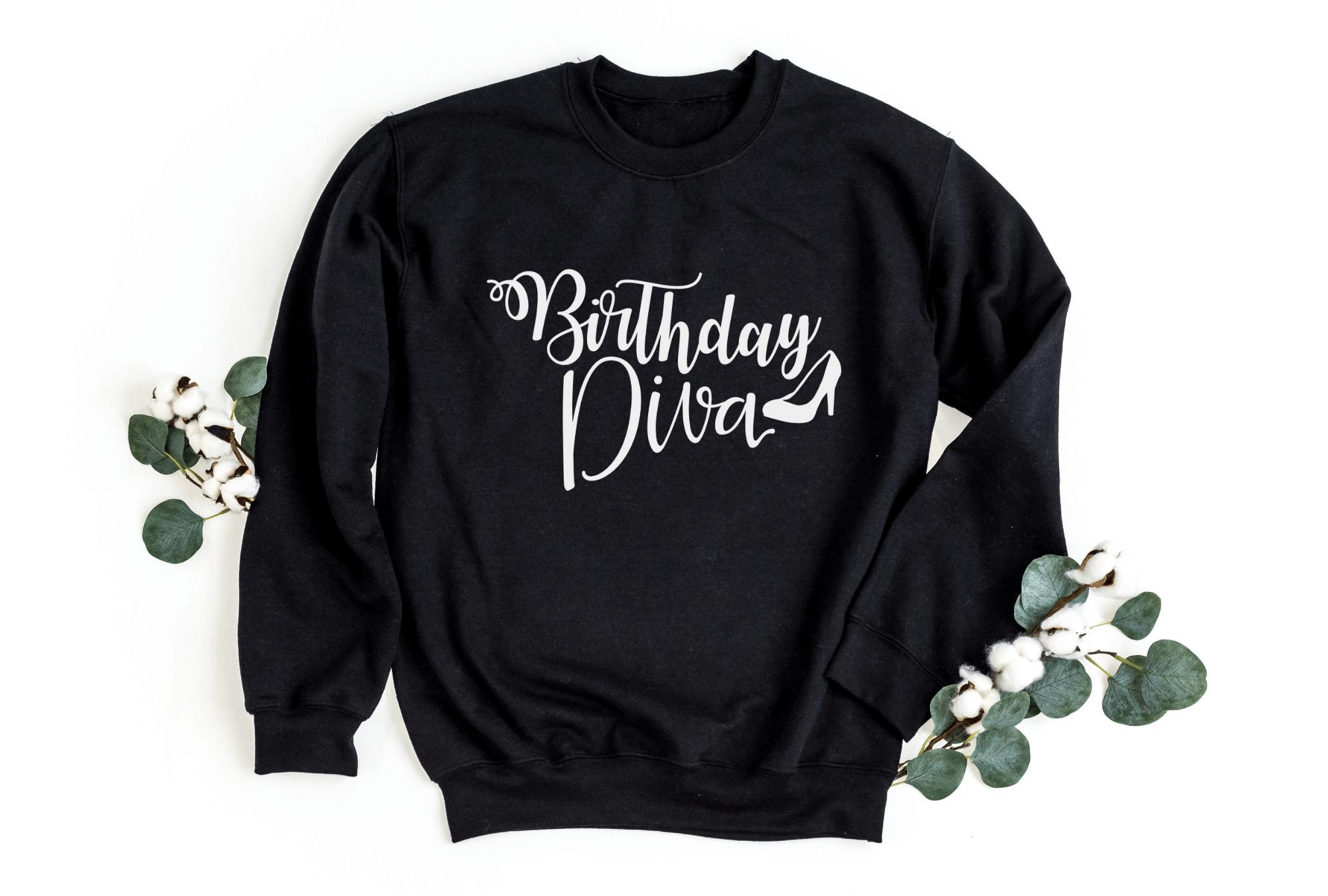 Birthday Diva Sweatshirt