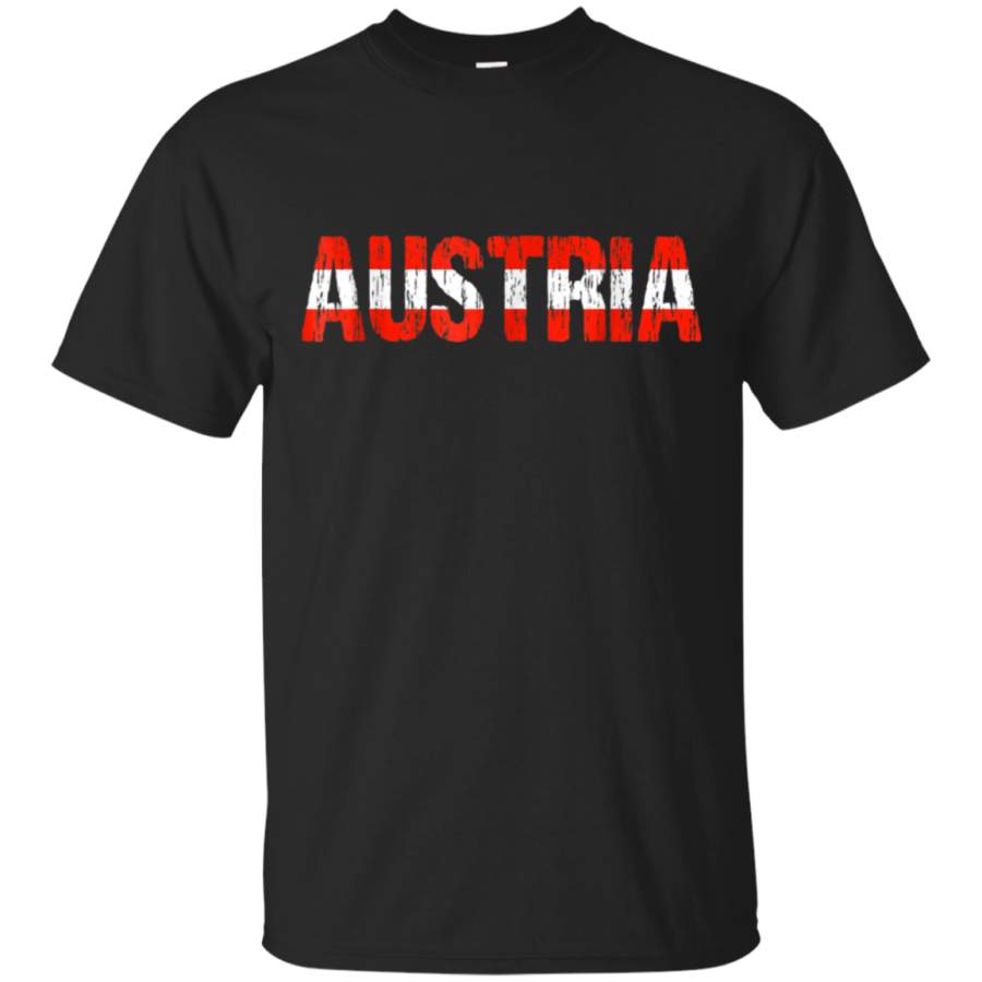 AGR Austria Osterreich T-shirt Austrian Flag Austria Gift Tee