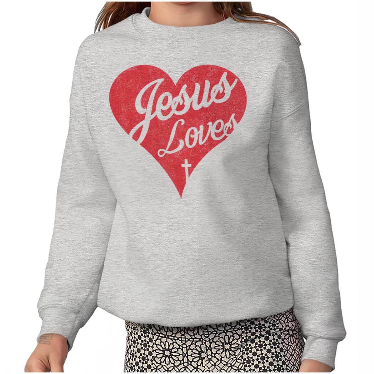 Jesus Loves Youth Sweatshirt