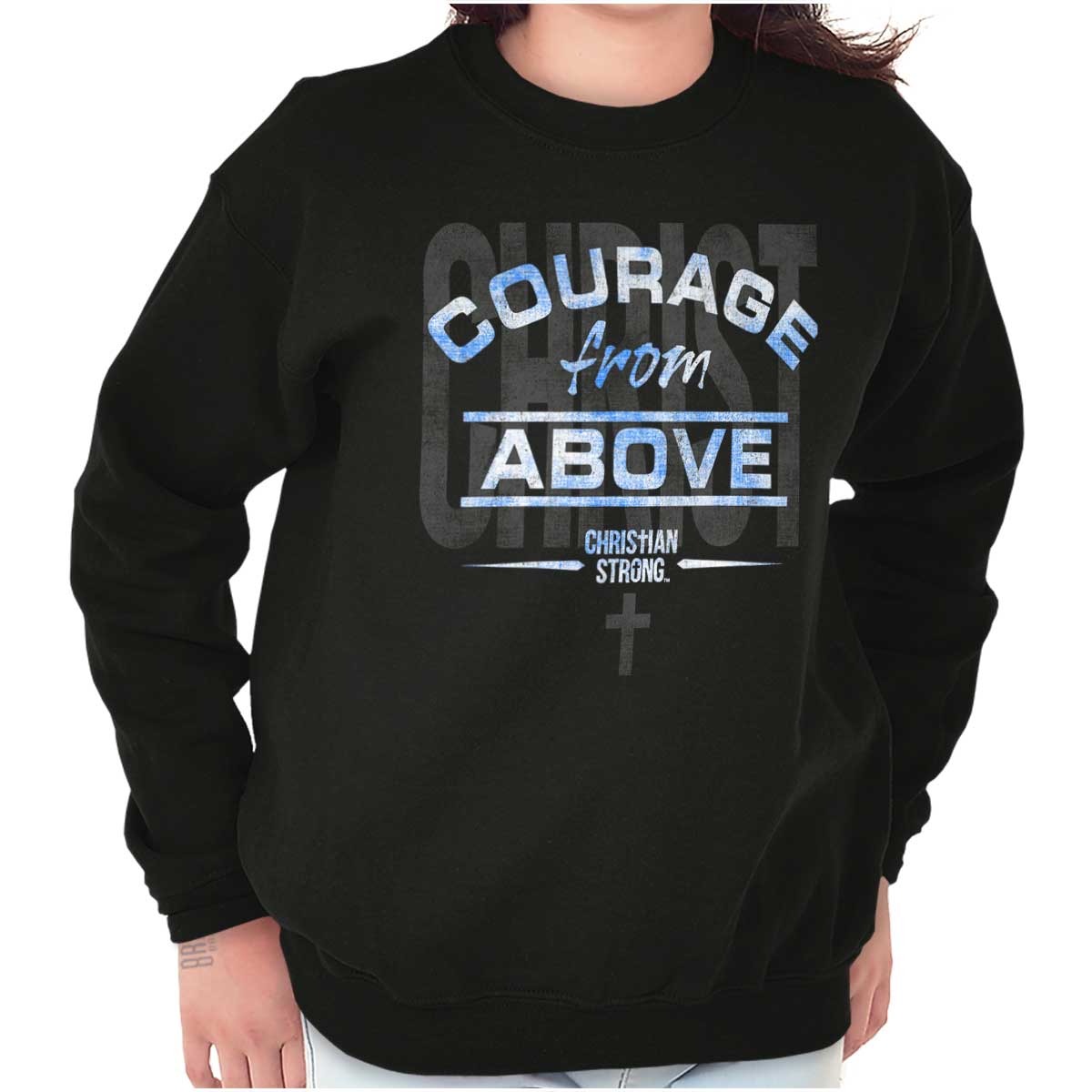 Courage From Above Youth Sweatshirt