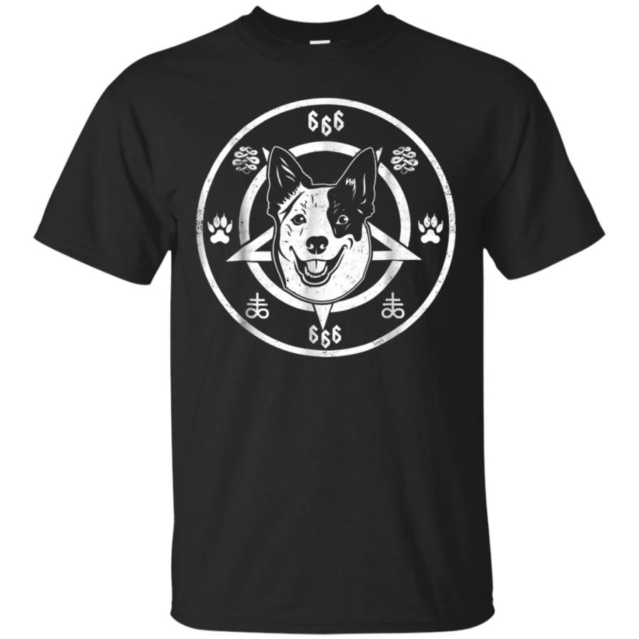 AGR Australian Cattle T-shirt Head Satan Sigil of the Devil